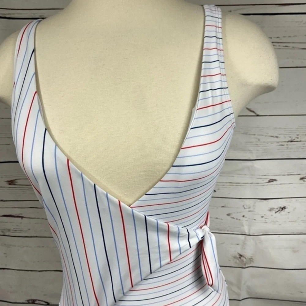 No Boundaries‎ White Stripe One Piece